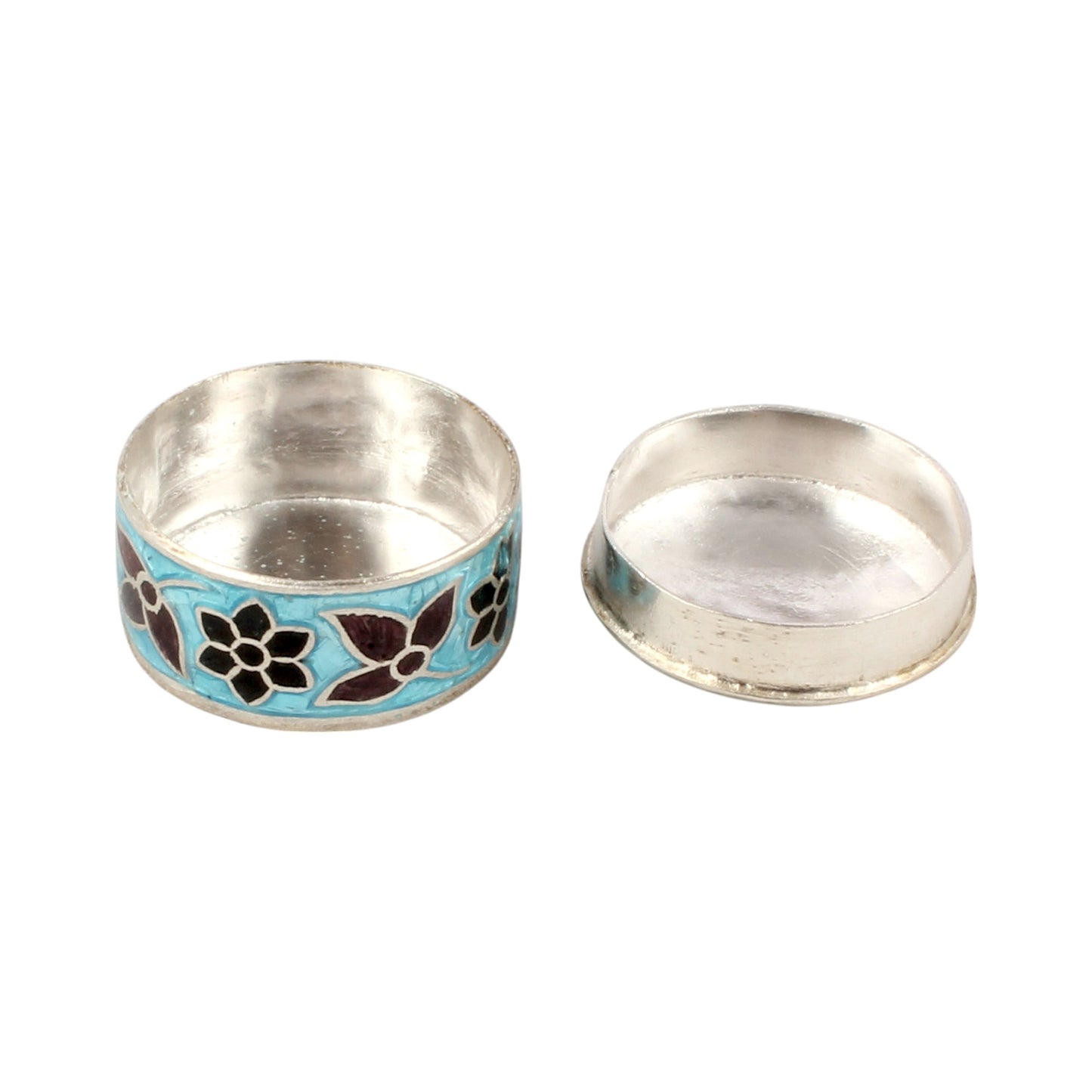Elephant Enamel Work Box 925 Sterling Silver Jewelry Store Box