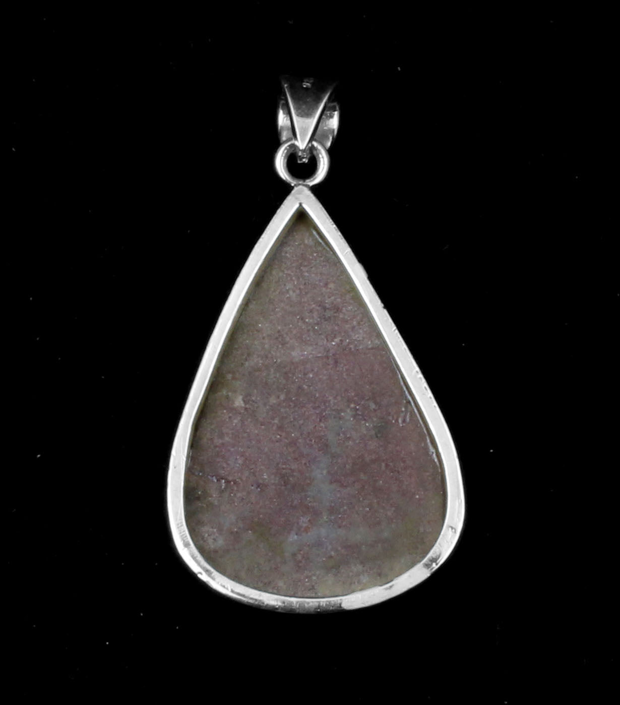 Natural Pear Ruby Pendant 925 Sterling Silver Pendant Handmade Pink Gemstone Pendant Gift For Her