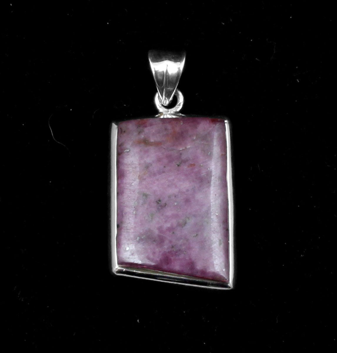 Ruby Gemstone Pendant 925 Sterling Silver Gemstone Pendant Handmade Lovely Pendant Gift For Her