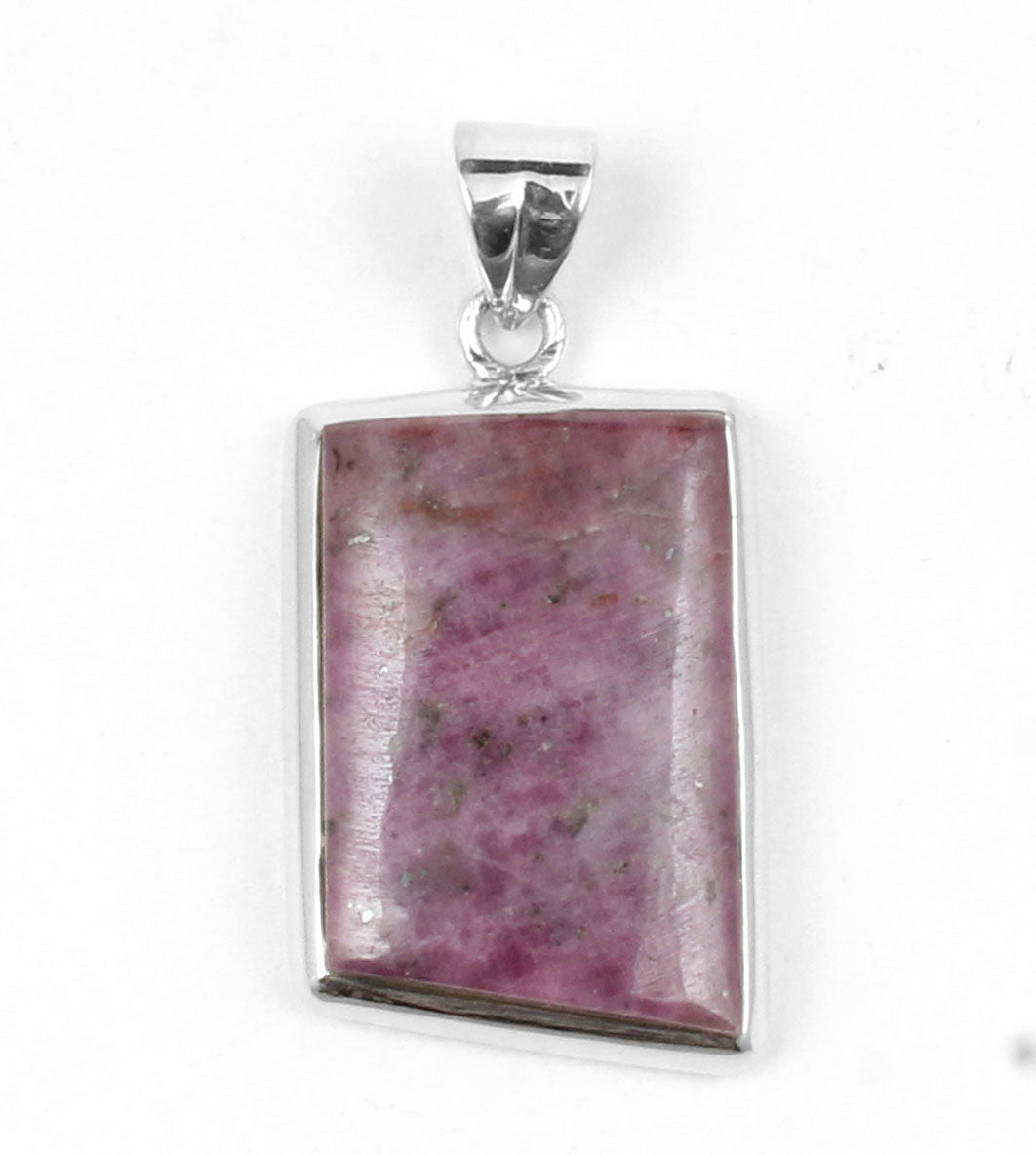 Ruby Gemstone Pendant 925 Sterling Silver Gemstone Pendant Handmade Lovely Pendant Gift For Her
