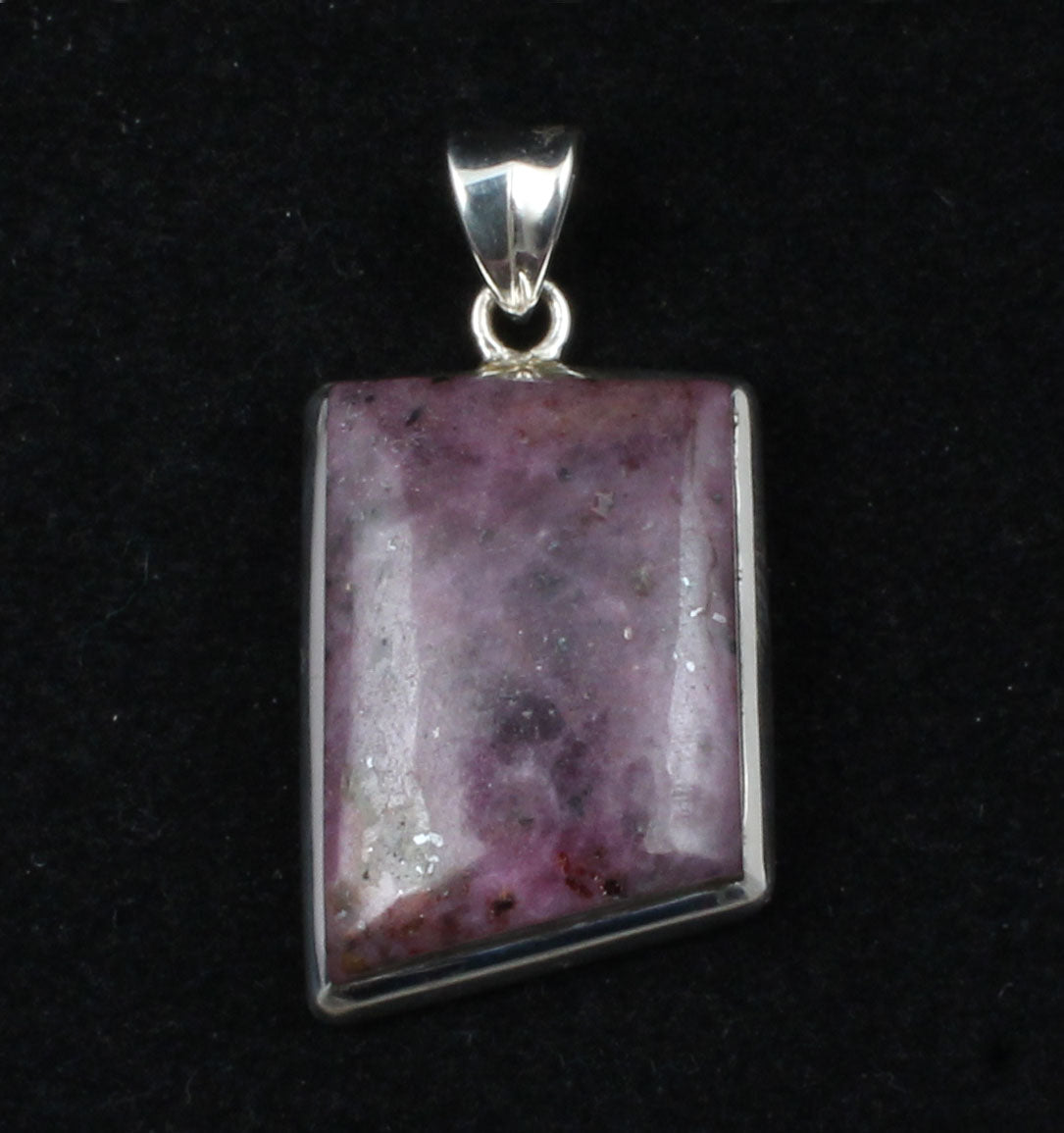 Pink Ruby Pendant 925 Sterling Silver Gemstone Pendant Handmade Lovely Pendant Gift For Her