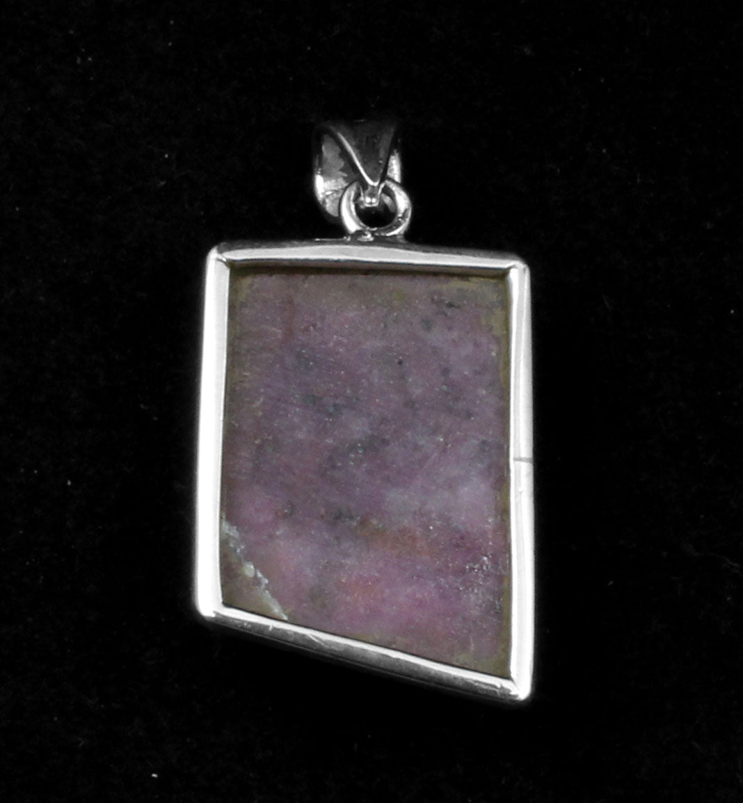 Pink Ruby Pendant 925 Sterling Silver Gemstone Pendant Handmade Lovely Pendant Gift For Her
