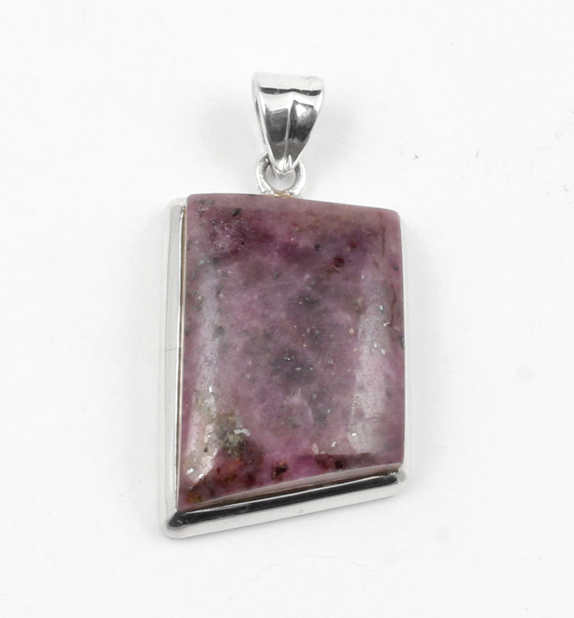 Pink Ruby Pendant 925 Sterling Silver Gemstone Pendant Handmade Lovely Pendant Gift For Her
