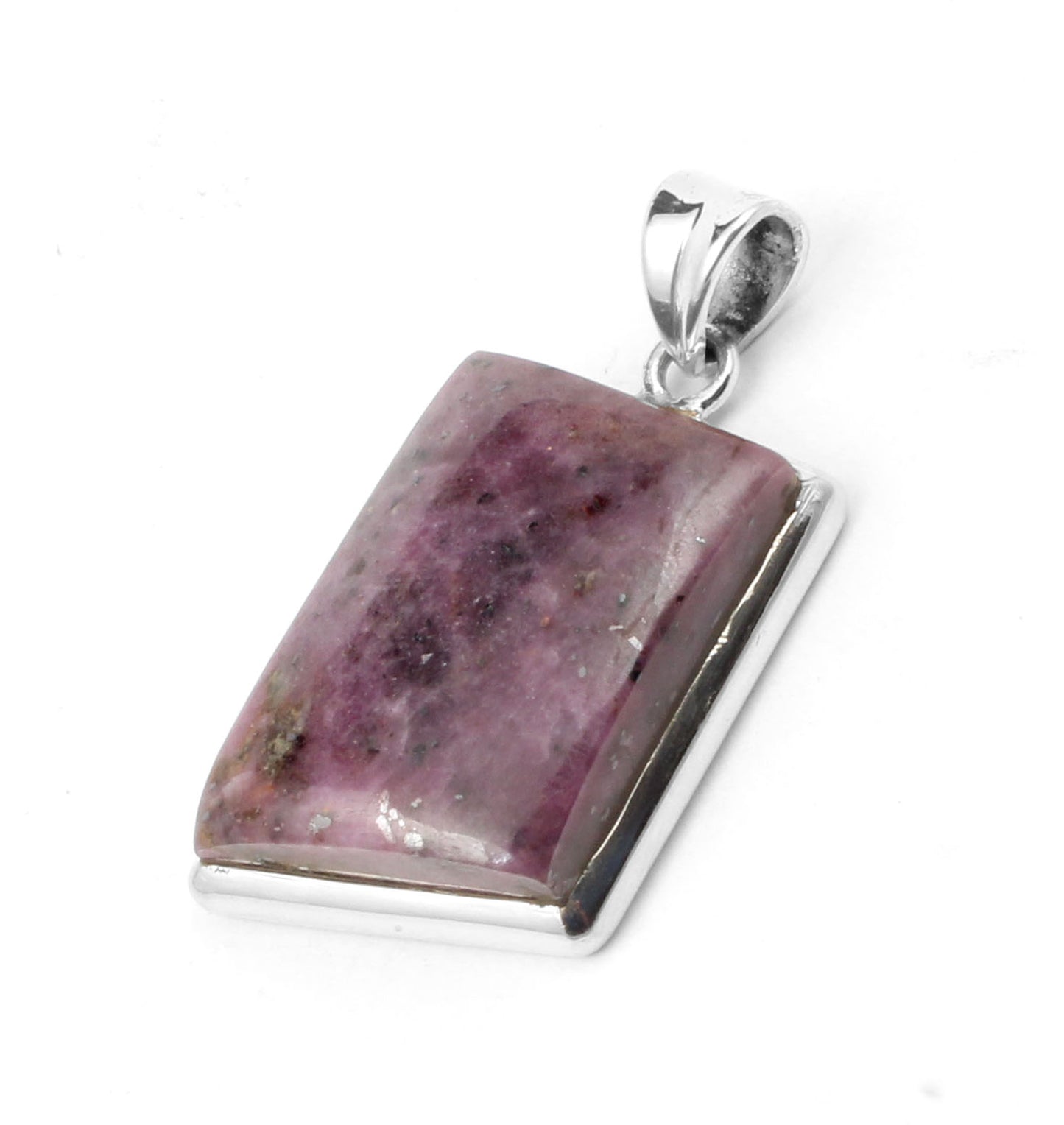 Pink Ruby Pendant 925 Sterling Silver Gemstone Pendant Handmade Lovely Pendant Gift For Her
