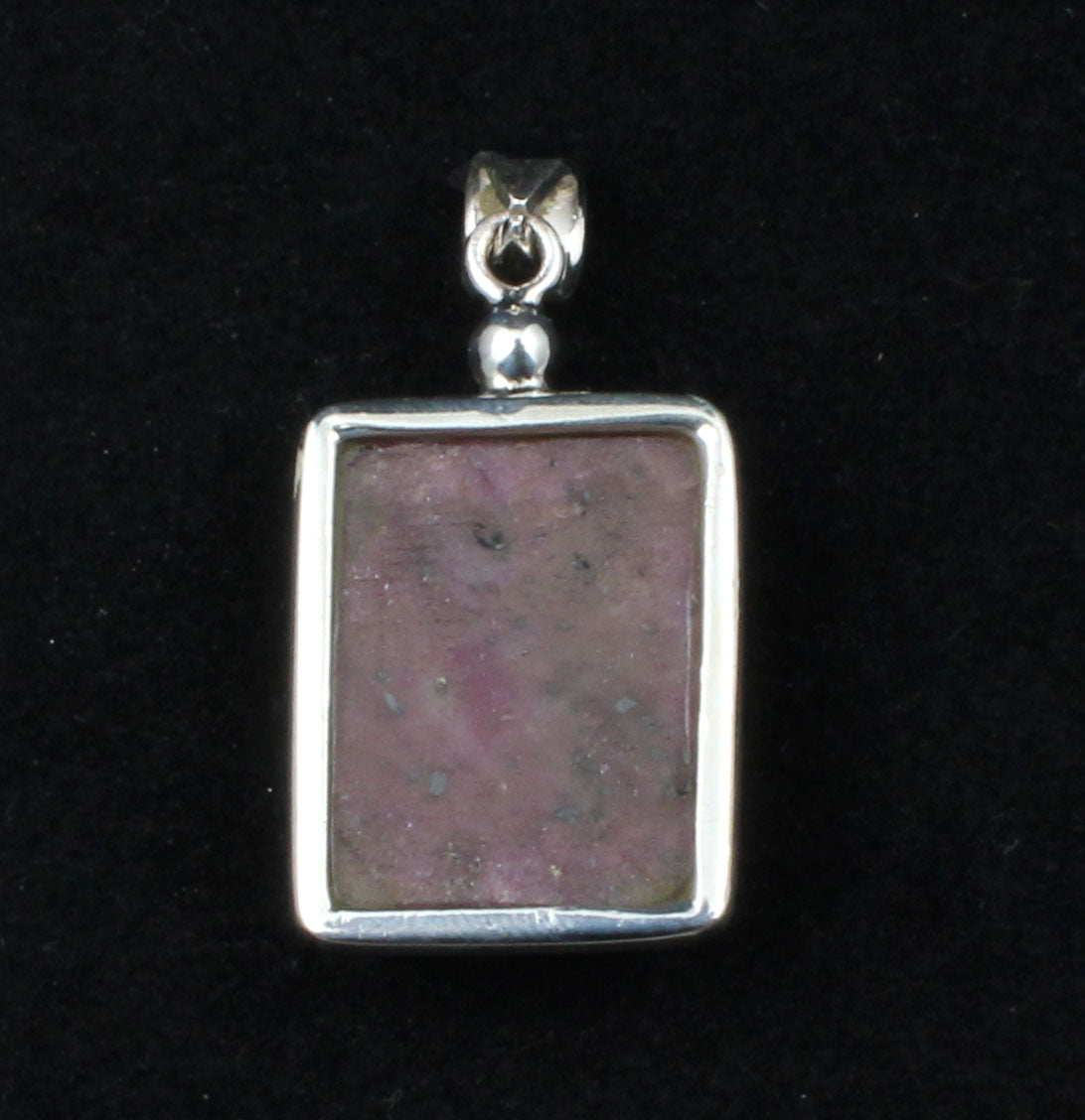 Natural Ruby Gemstone Pendant 925 Sterling Silver Handmade Jewelry Stylish Pendant Anniversary Gift Women Jewelry