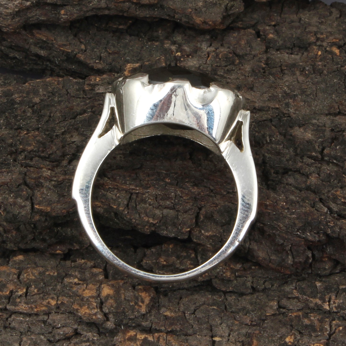 Labradorite Solitaire Ring Handmade 925 Sterling Silver Natural Gemstone Prong Setting Ring