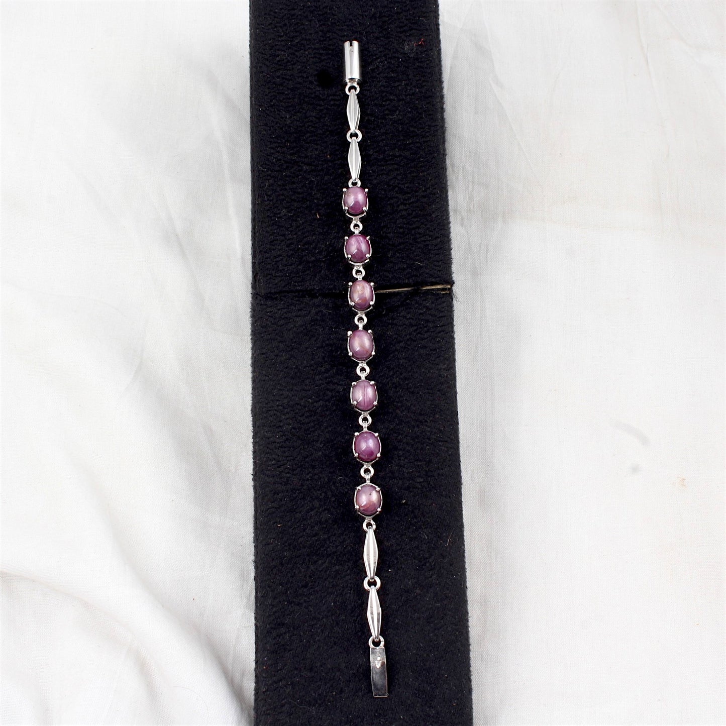 Star Ruby Bracelet Handmade 925 Sterling Silver Designer Ruby Bracelet Birthday Gift For Her