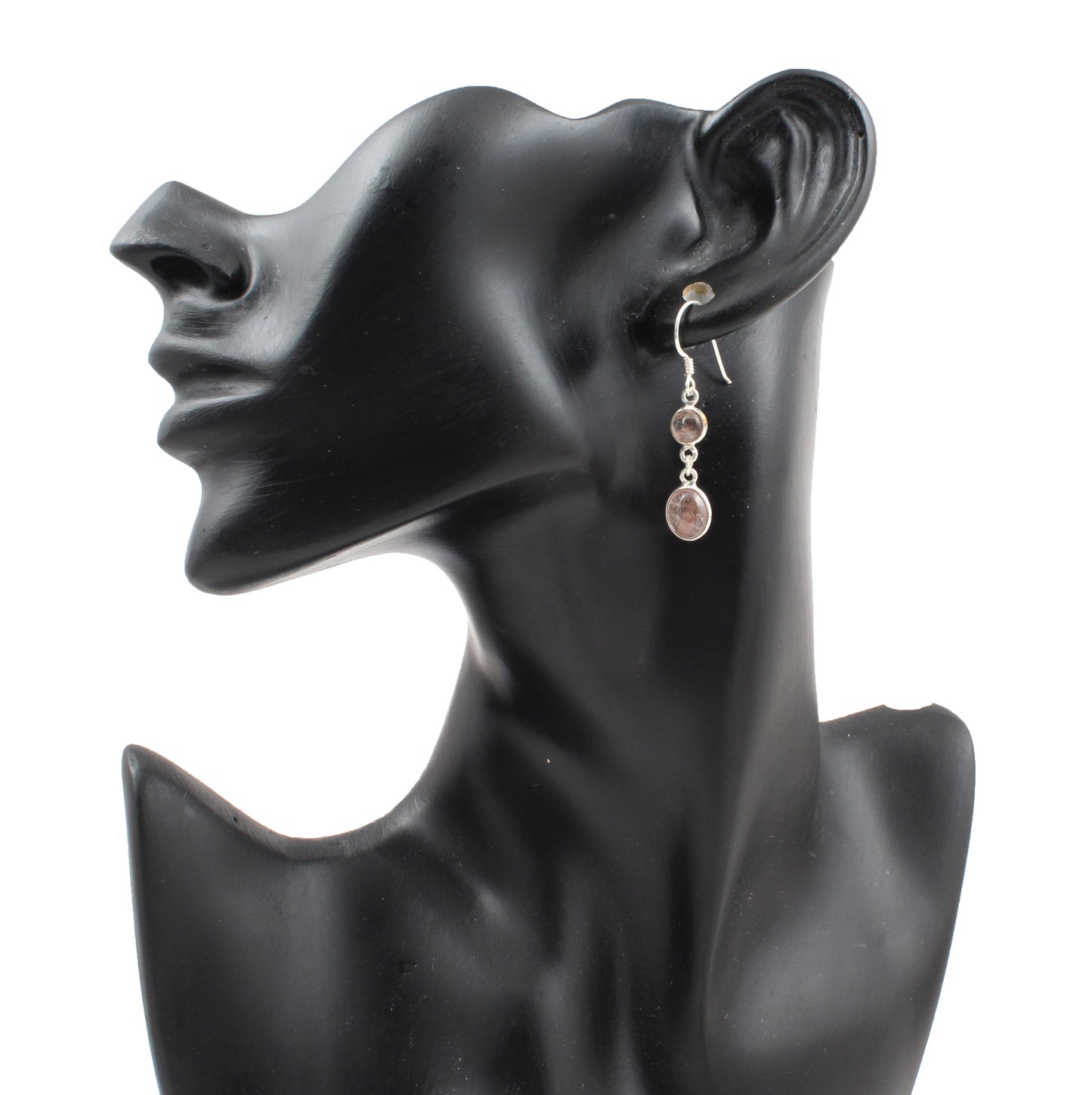 Tourmaline Earrings in 925 Sterling Silver Handcrafted Jewelry