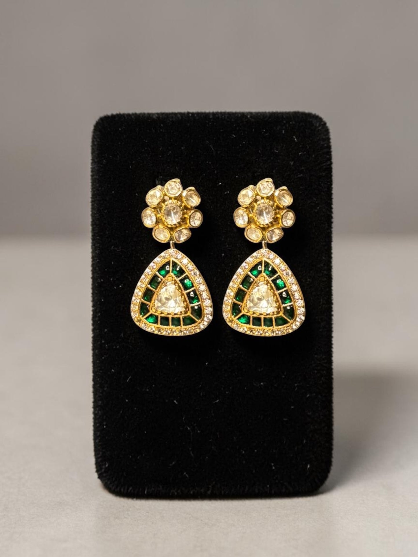 Silver traditional earring