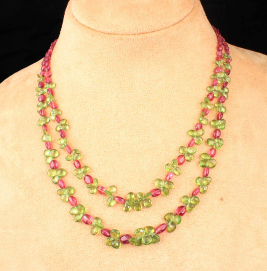 Tourmaline Peridot Fancy Beads