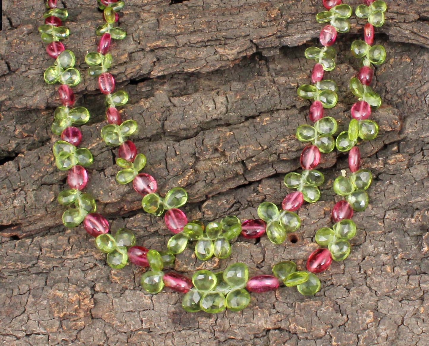 Tourmaline Peridot Fancy Beads