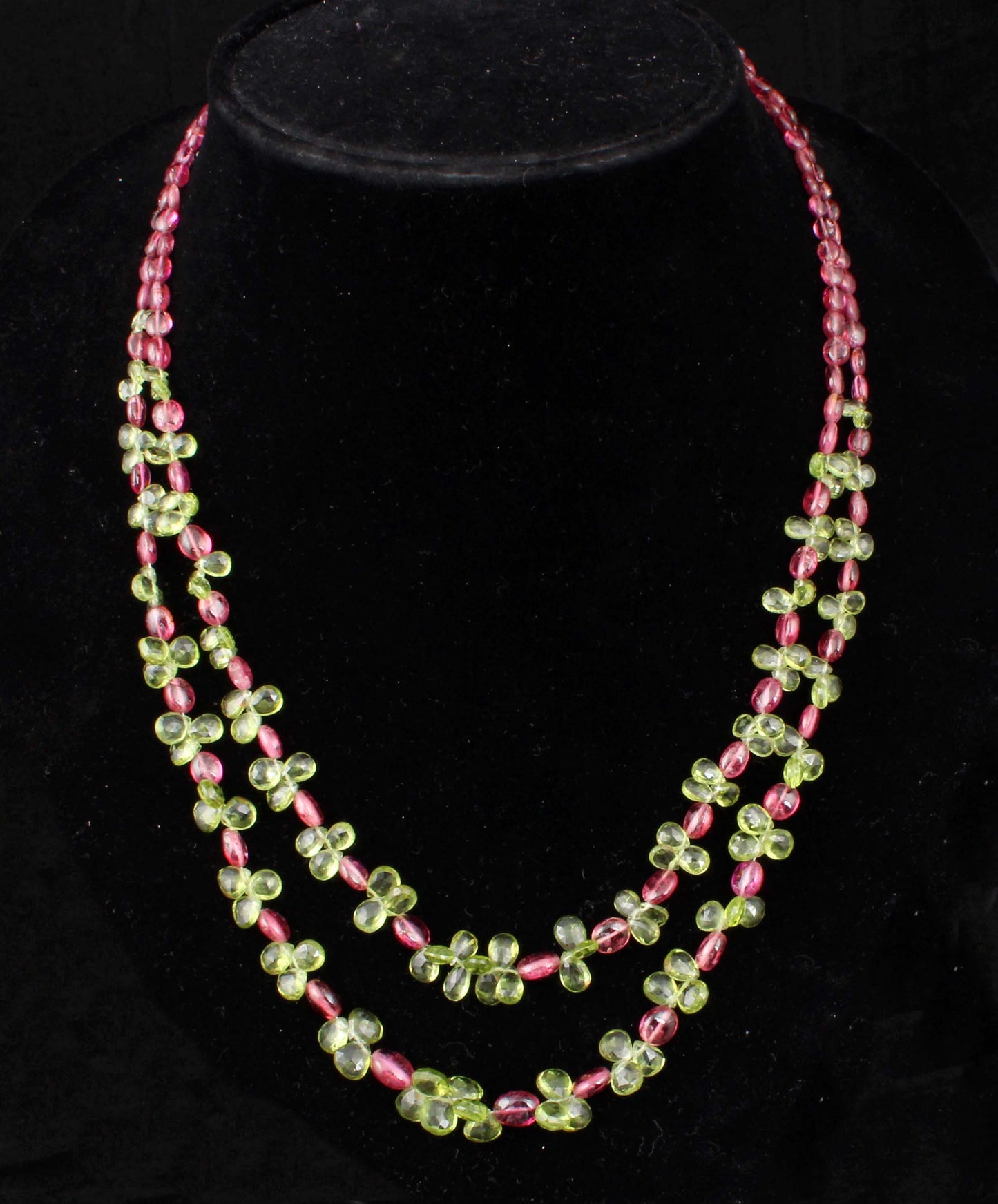 Tourmaline Peridot Fancy Beads