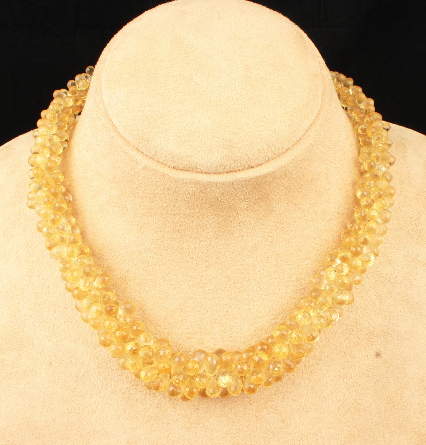 Citrine Drops Beads