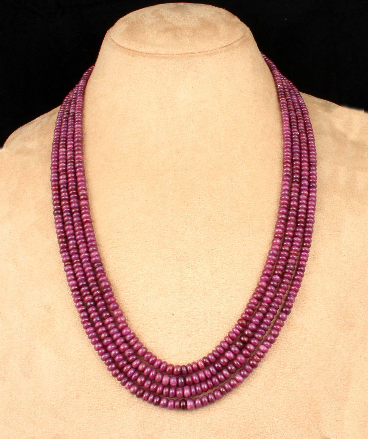 Natural Ruby Round Beads