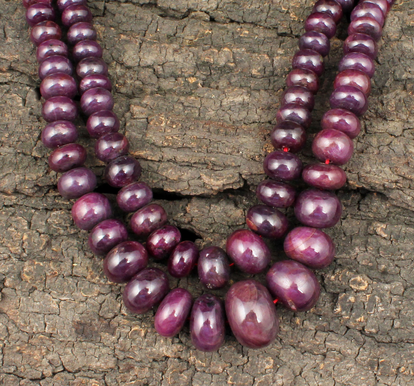 Ruby Round Beads