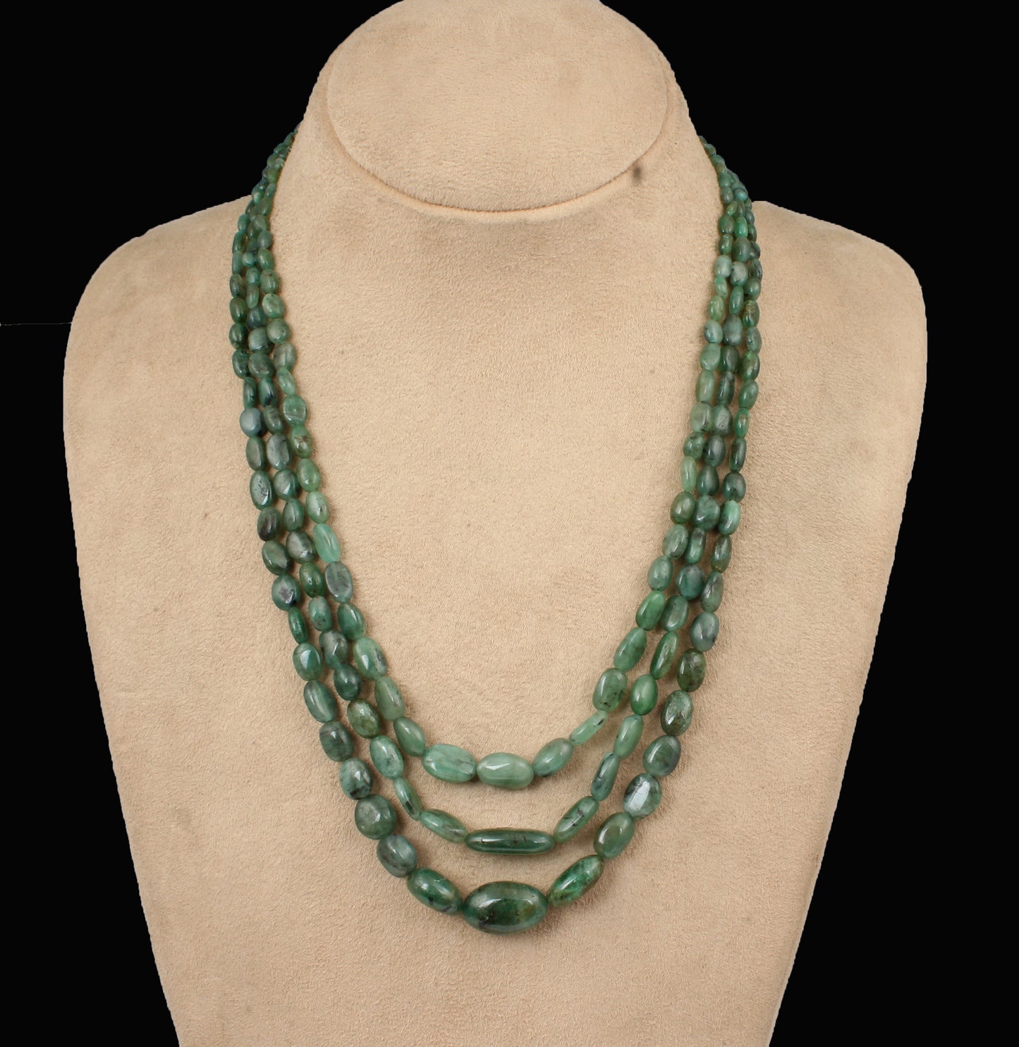 Emerald Long Beads