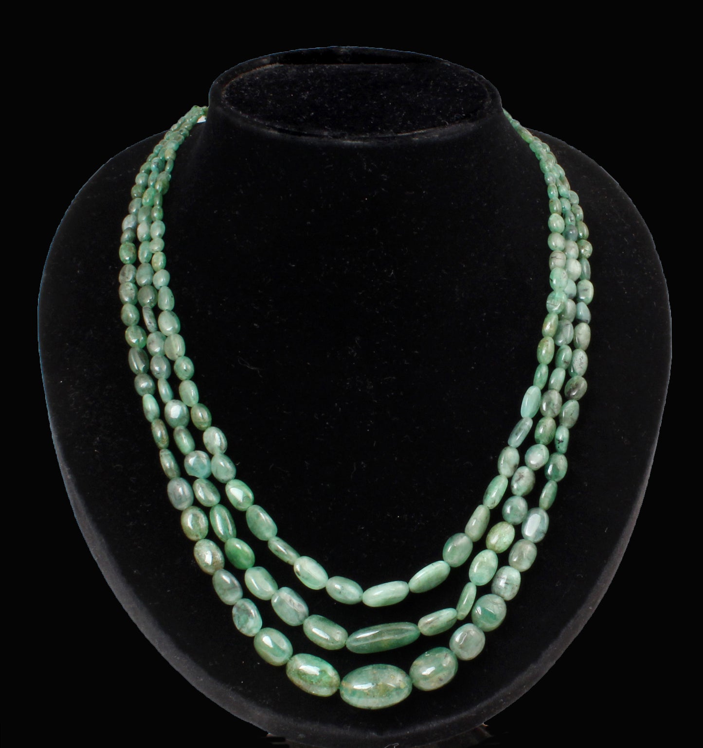 Emerald Long Beads