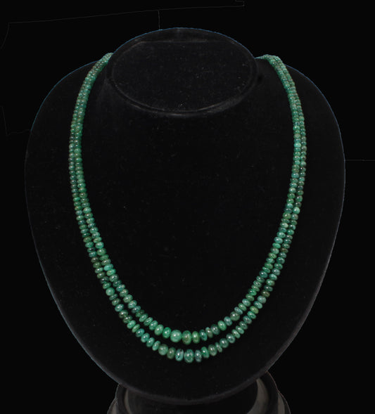 Emerald Round Beads