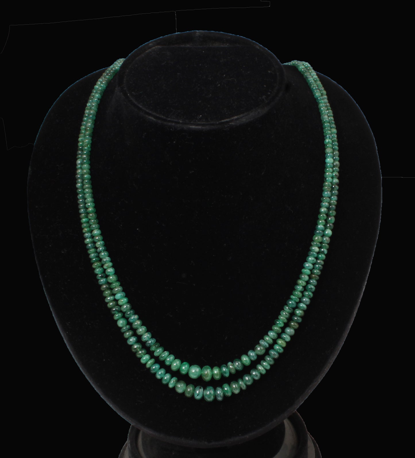 Emerald Round Beads