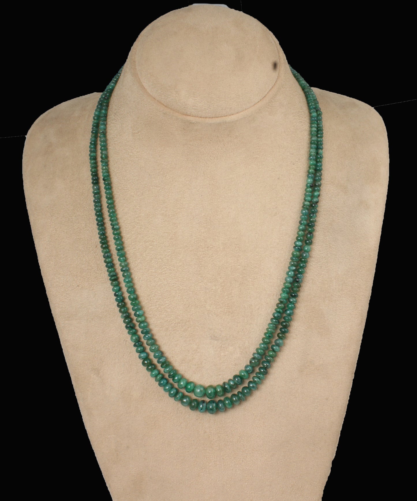 Emerald Round Beads