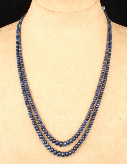 Sapphire Round Beads