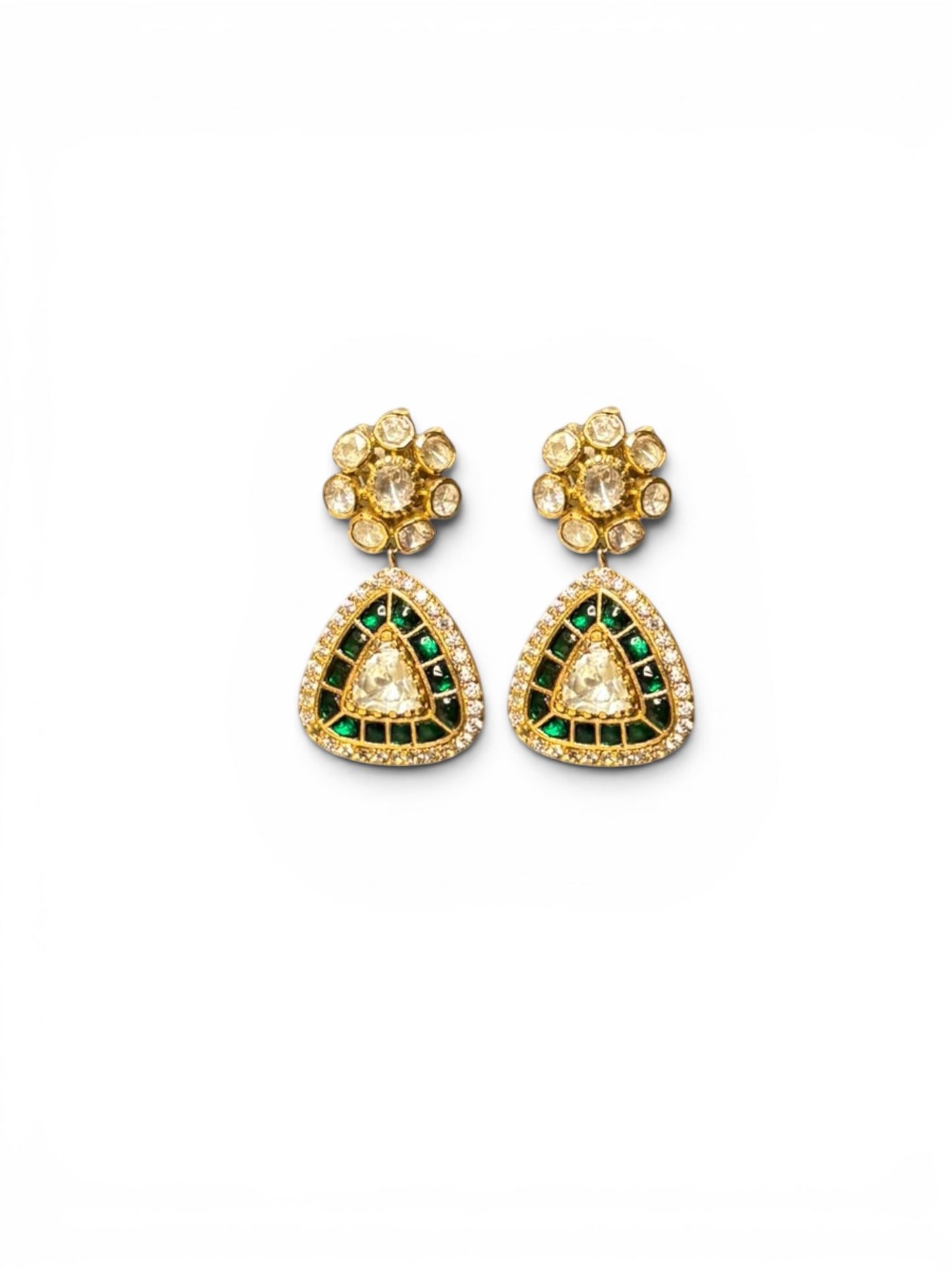 Silver traditional earring