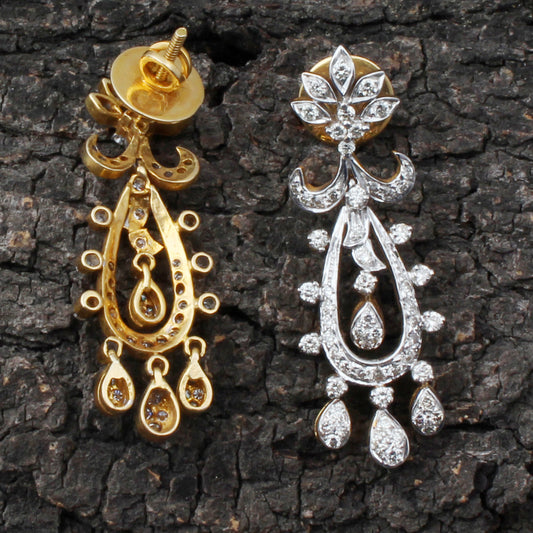 Diamond Gold Earring