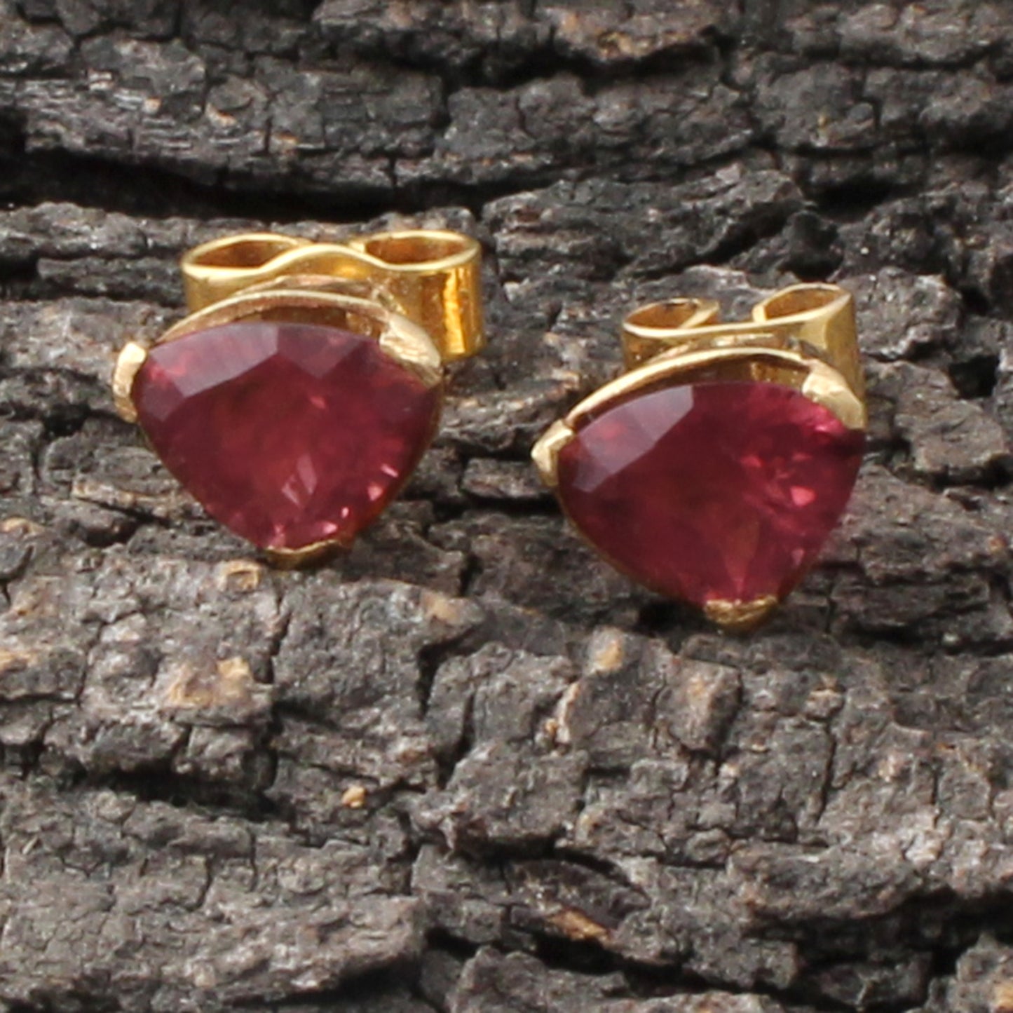 Tourmaline Gold Earring