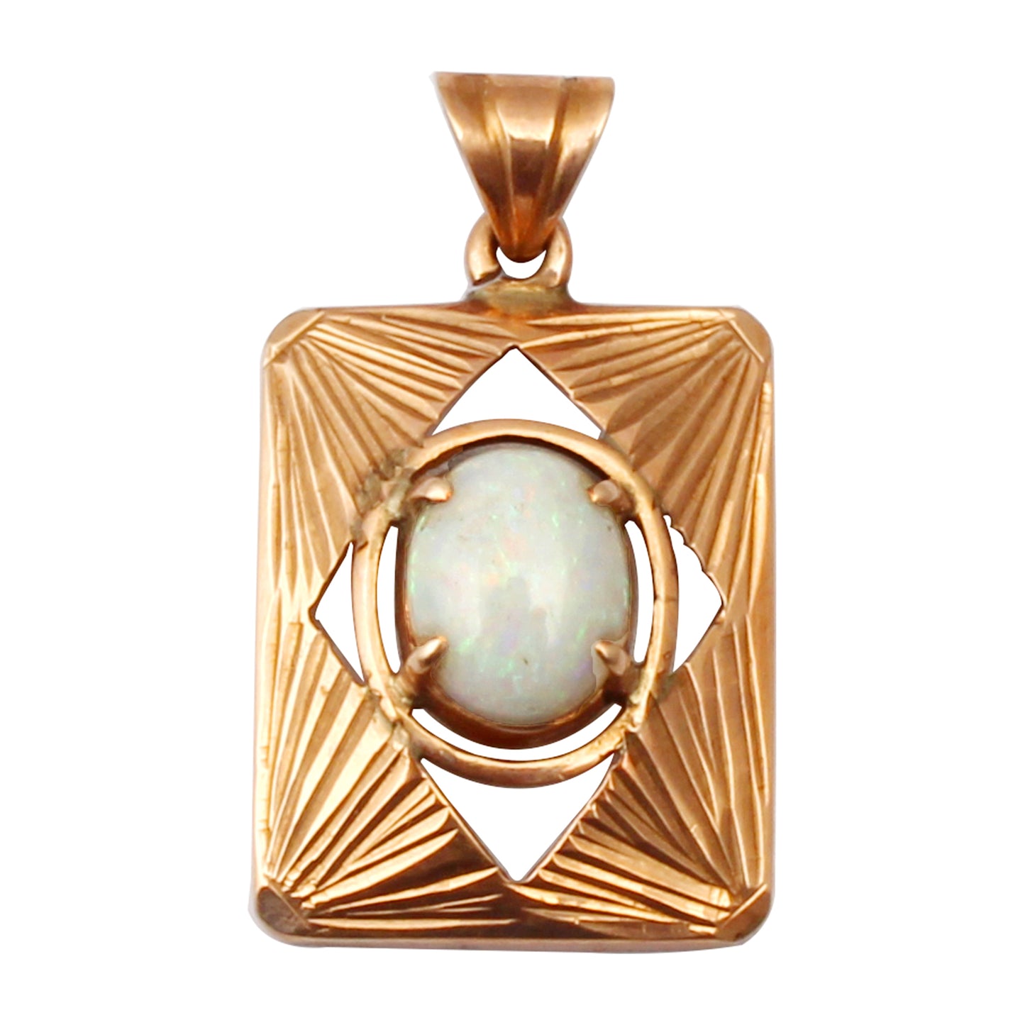 Opal Gold Pendant