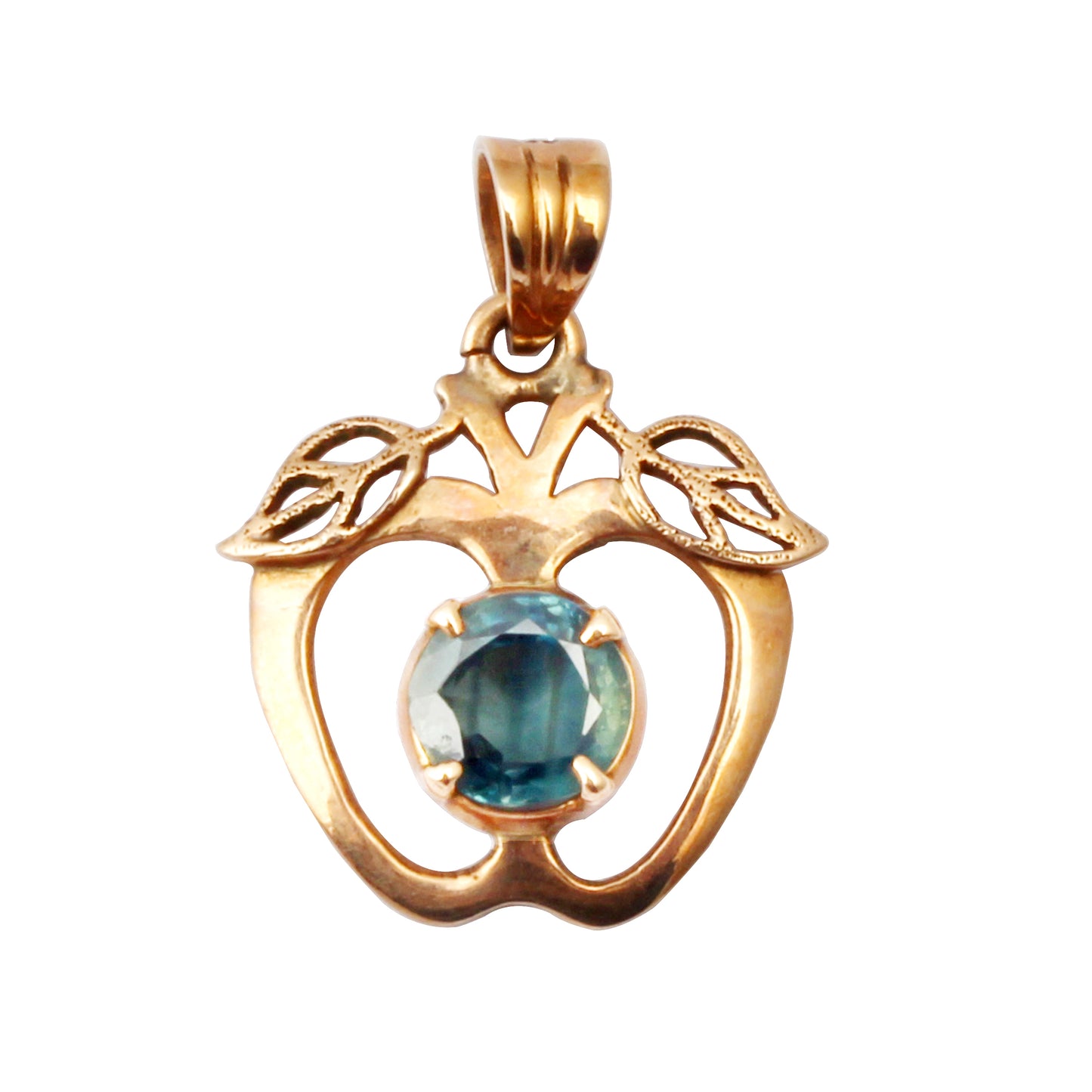 Sapphir(Natural) Gold Pendant