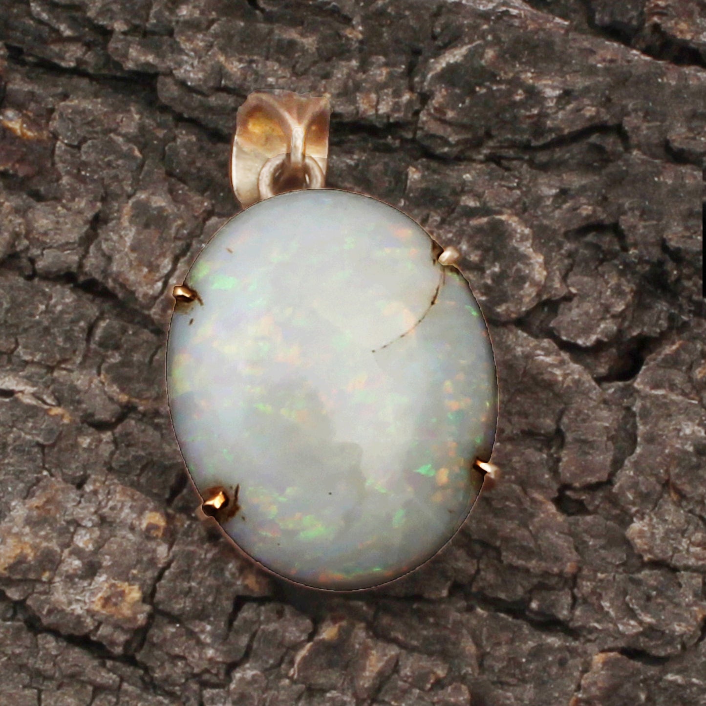 Opal Gold Pendant