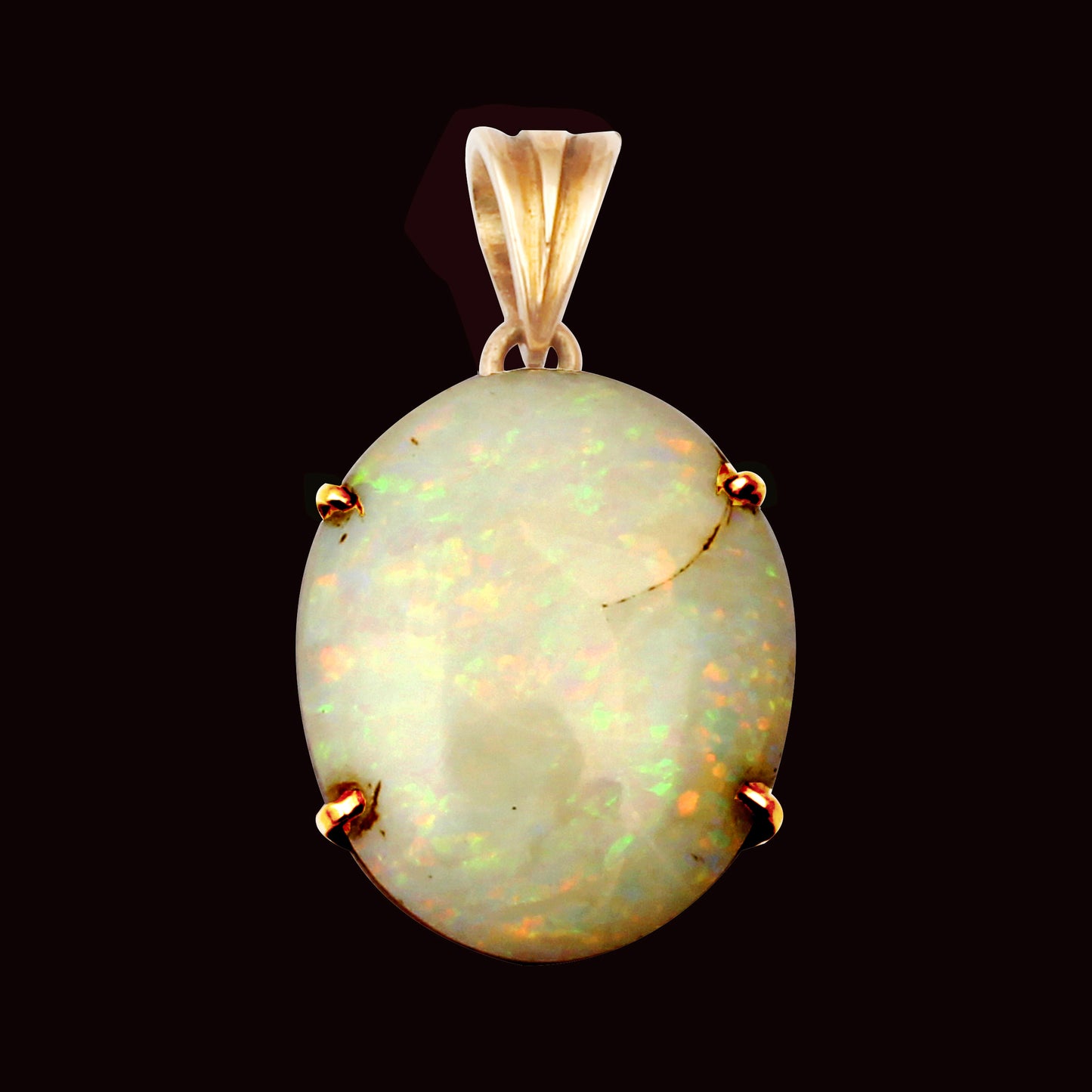 Opal Gold Pendant