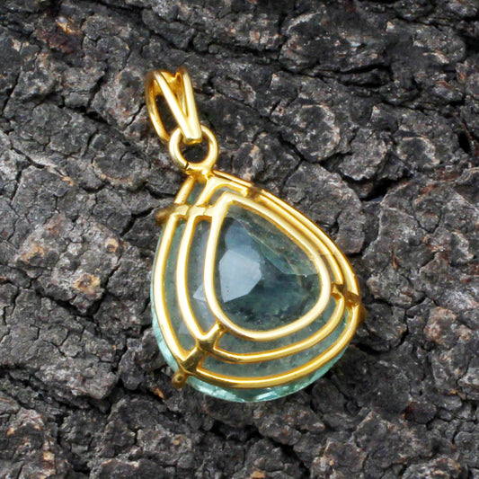 Emerald Gold Pendant