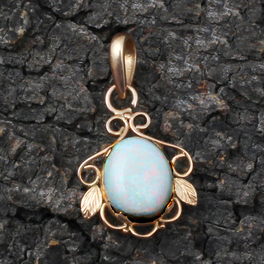 Opal Gold Pendant