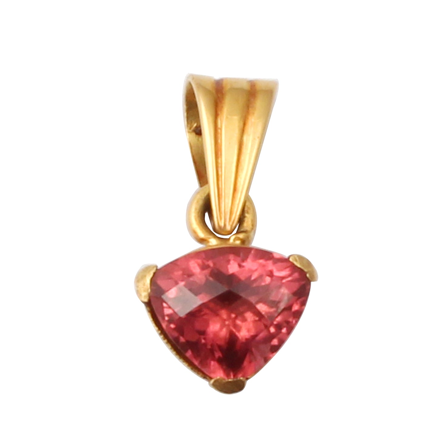 Turmuline Gold Pendant