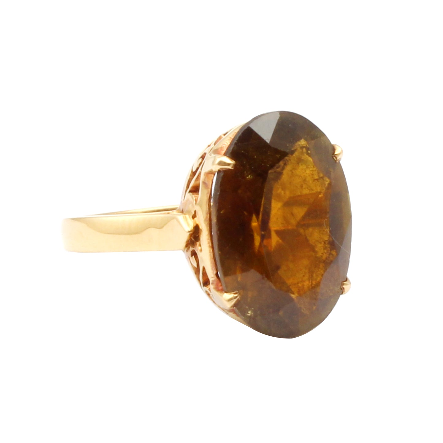 Tourmaline(African) Gold Ring