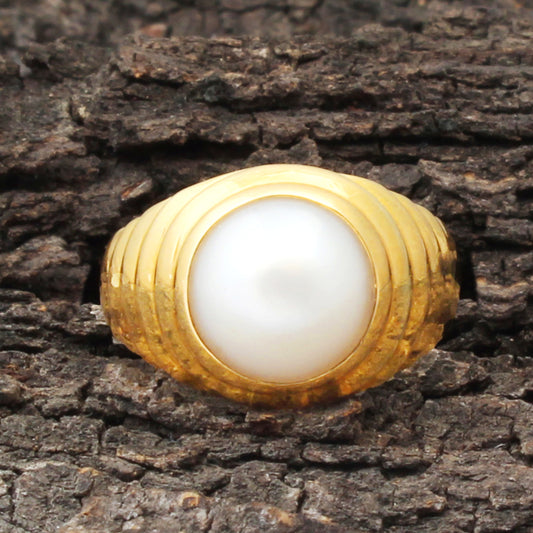 Pearl Gold Ring