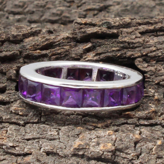 Amethyst(African) Gold Ring