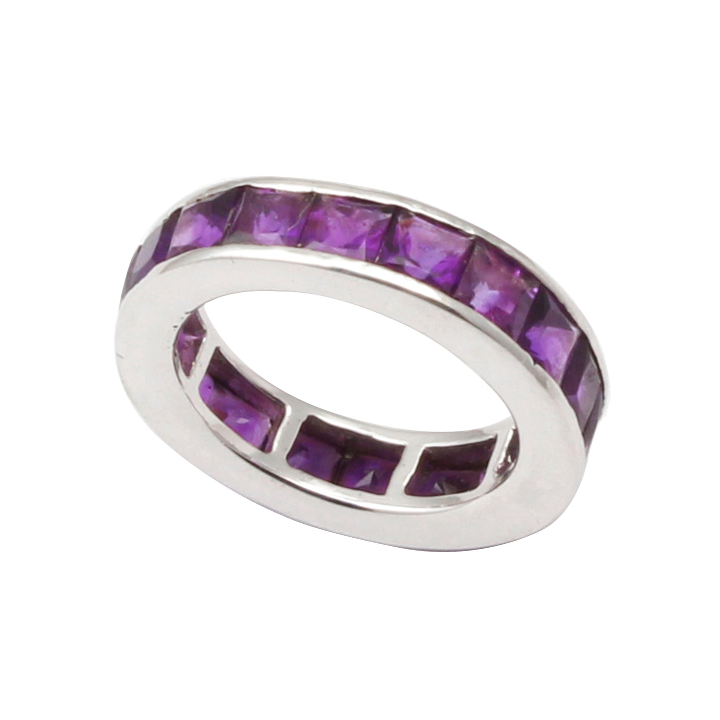 Amethyst(African) Gold Ring