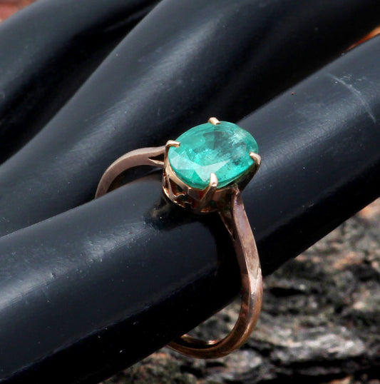 Emerald Gold Ring