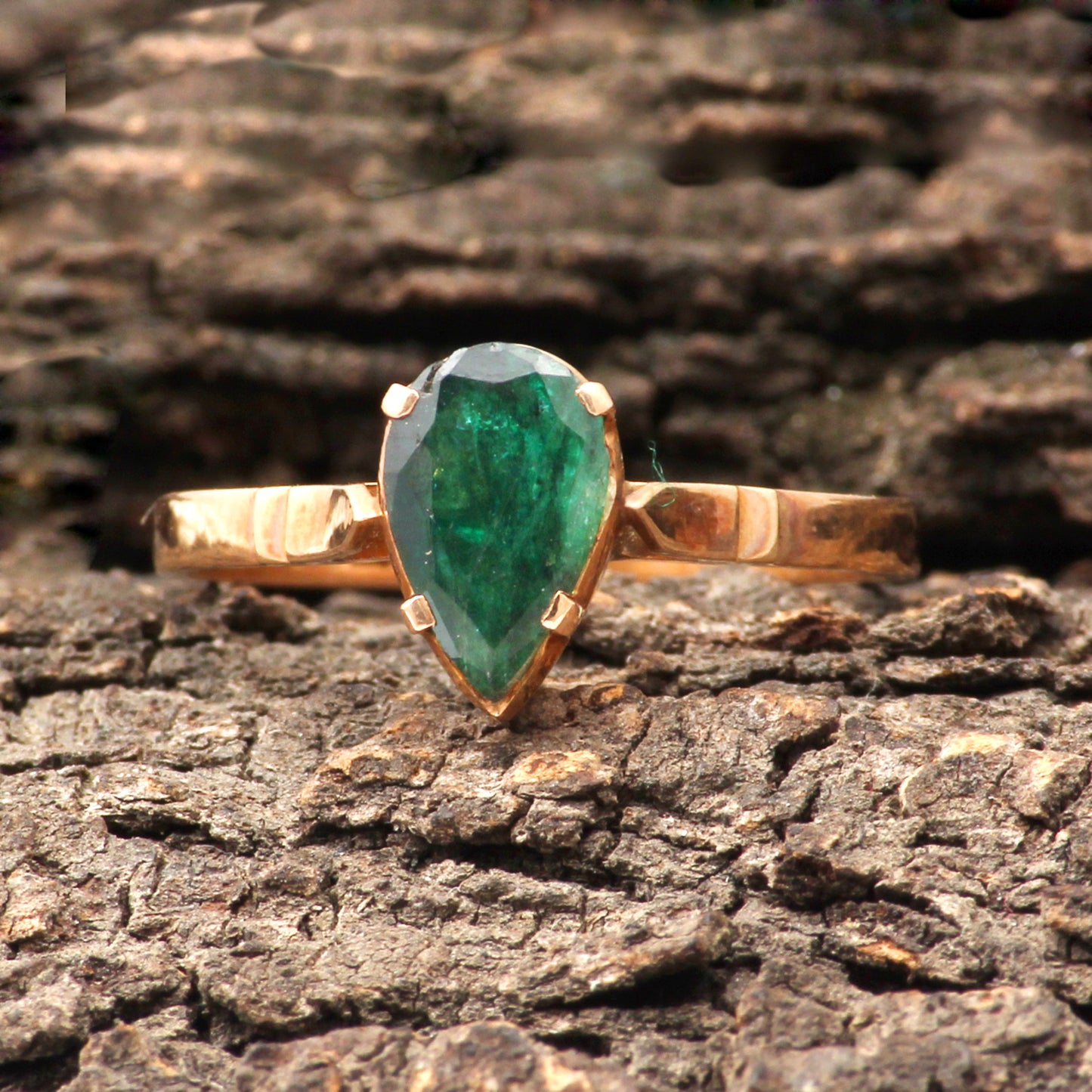 Emerald(Indian) Gold Ring