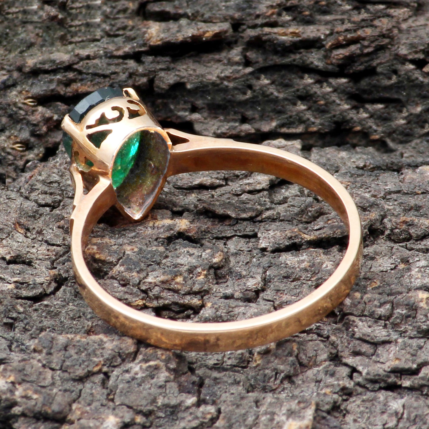 Emerald(Indian) Gold Ring