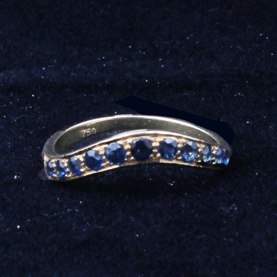 Sapphire Gold Ring