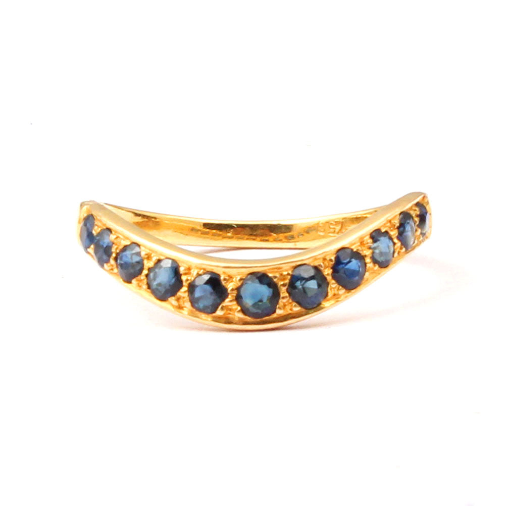 Sapphire Gold Ring