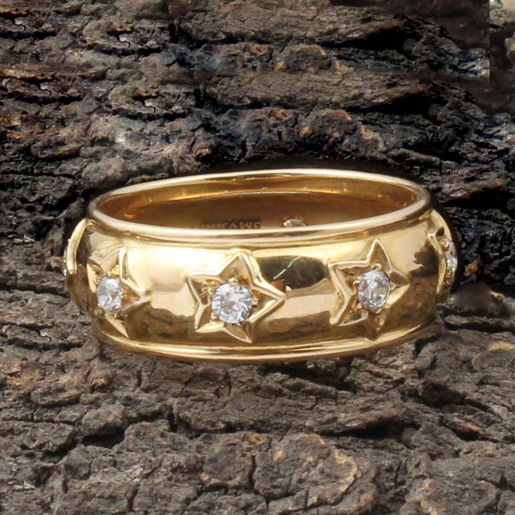 Zircon Gold Ring