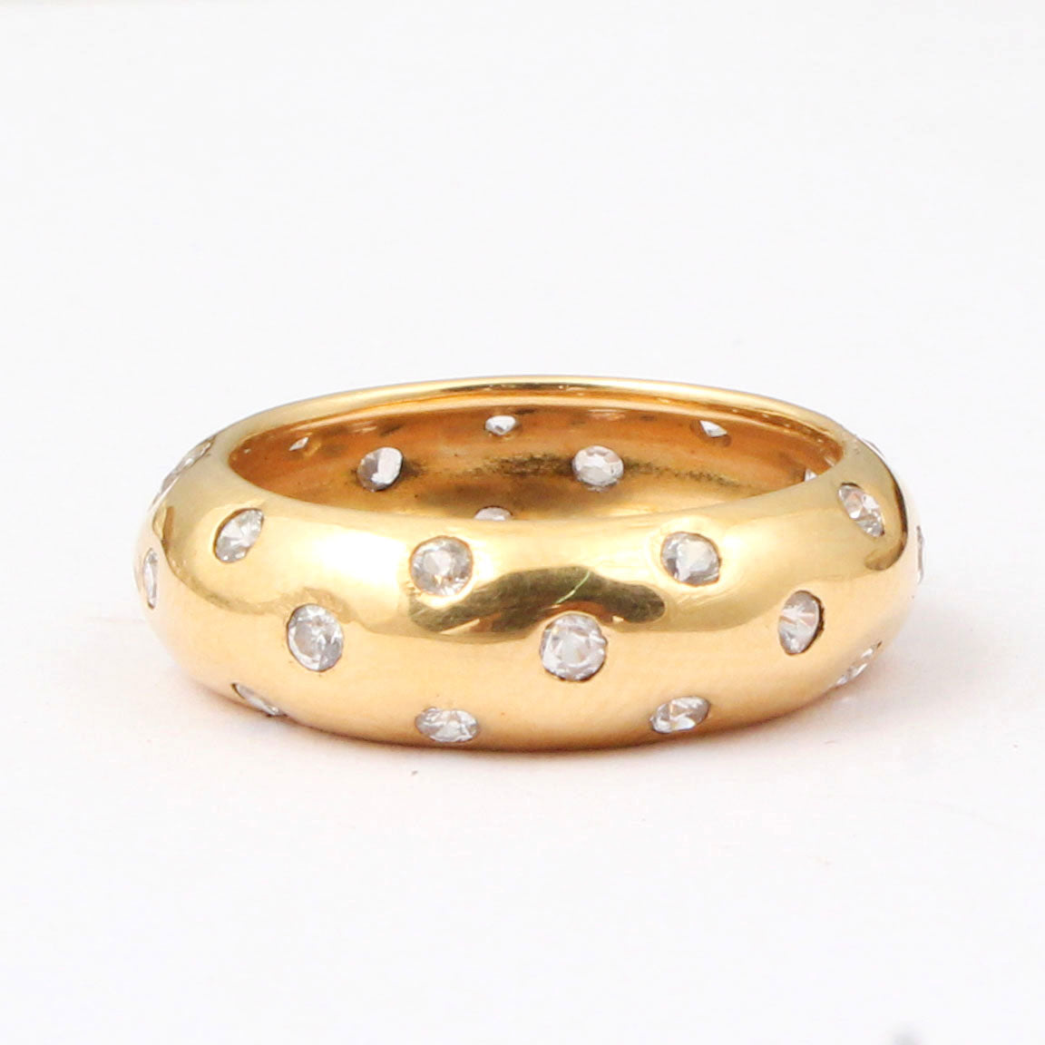 Zircon Gold Ring