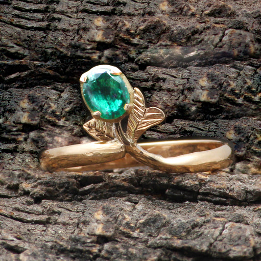 Emerald Gold Ring