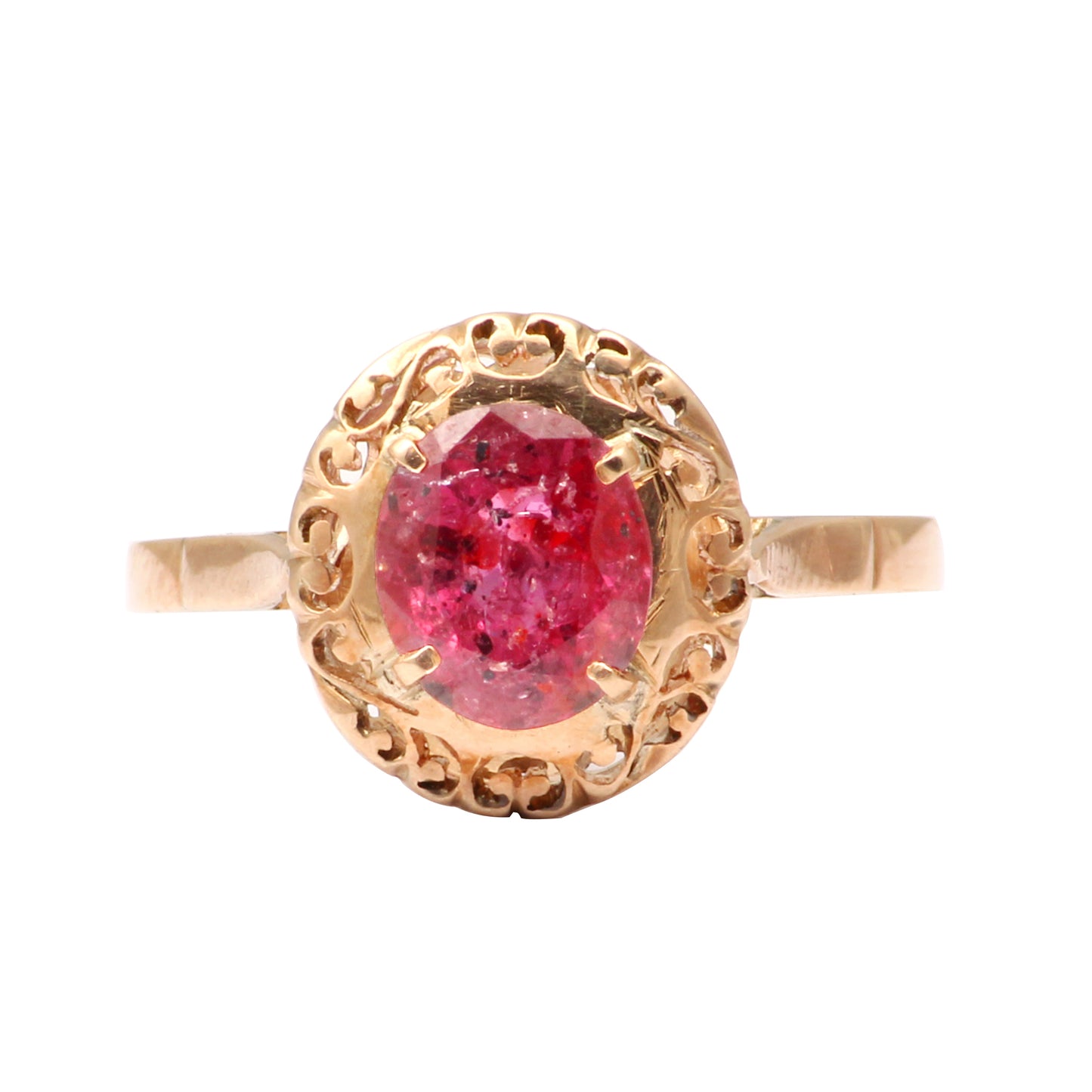 Ruby(Indian) Gold Ring