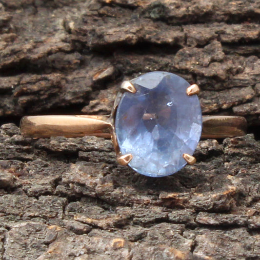 Sapphire Gold Ring