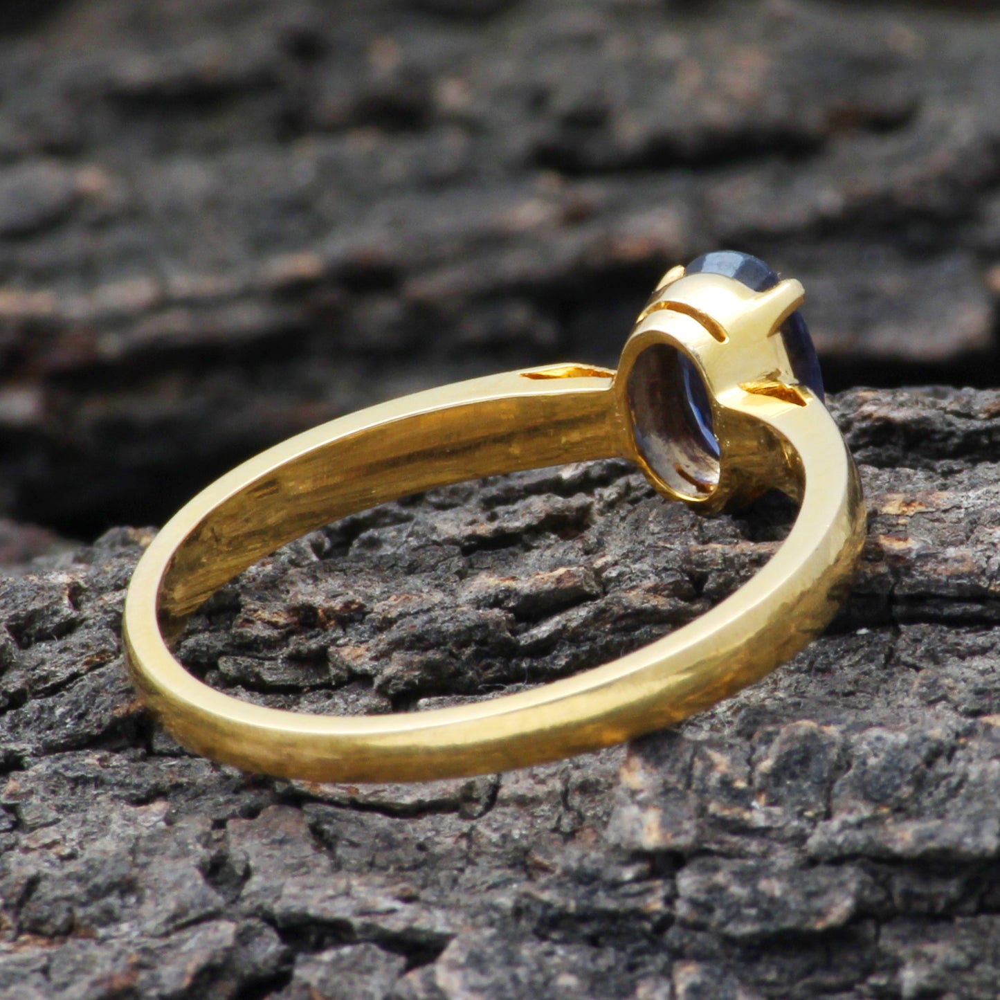 Sapphire(Natural) Gold Ring